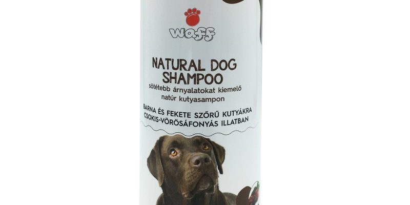 Waff natúr kutyasampon sötét szőrre -csokis- vörösáfonyás 250 ml